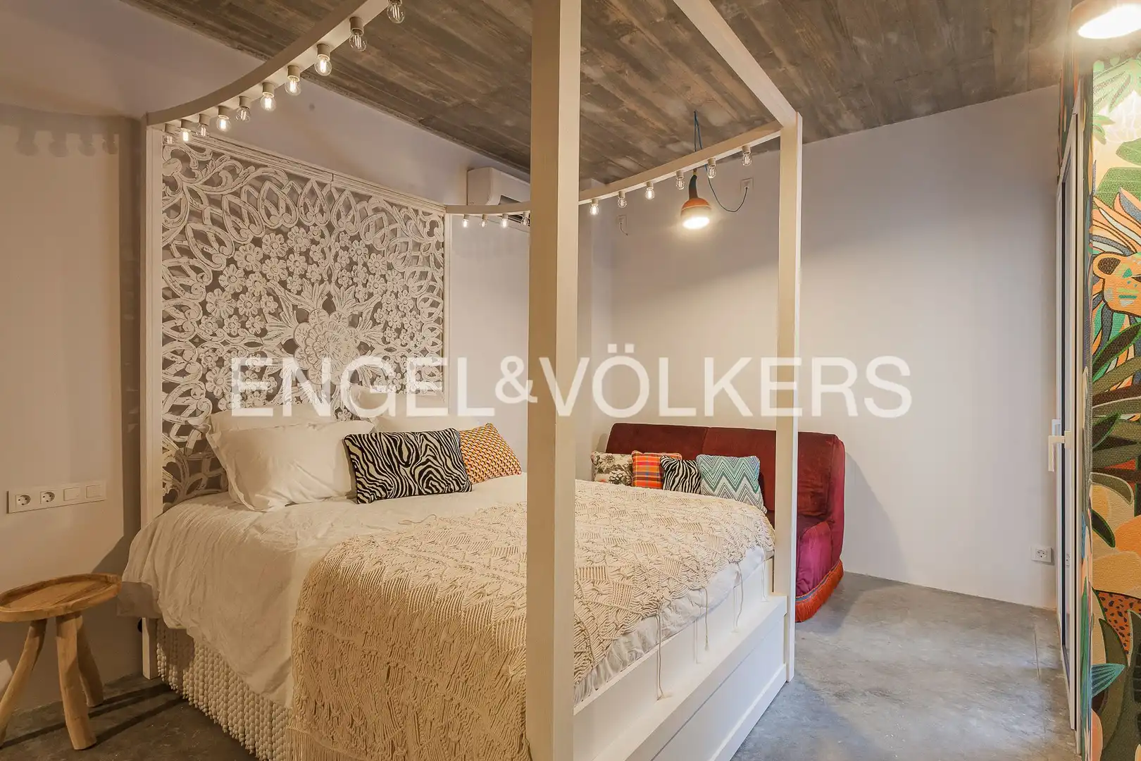 Dormitori de Casa o xalet de lloguer en Barcelona amb Aire condicionat, Calefacció i Terrassa