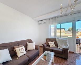 Living room of Attic for sale in  Almería Capital  with Air Conditioner, Heating and Terrace