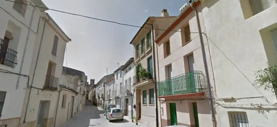 Vista exterior de Finca rústica en venda en Benasau amb Balcó