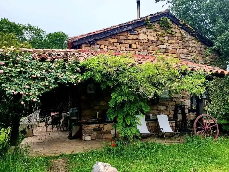 Terraza de Casa o chalet en venta en Los Tojos  con Calefacción y Jardín privado
