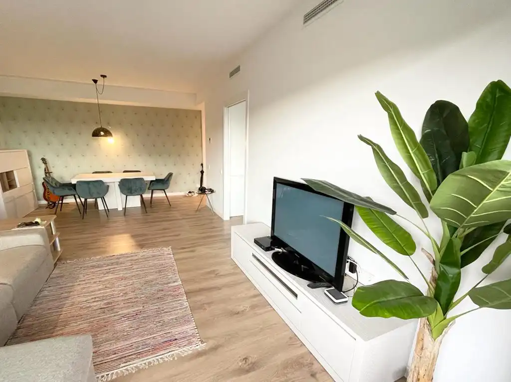 Living room of Apartments for rent in Sitges  with Air Conditioner, Heating and Parquet flooring