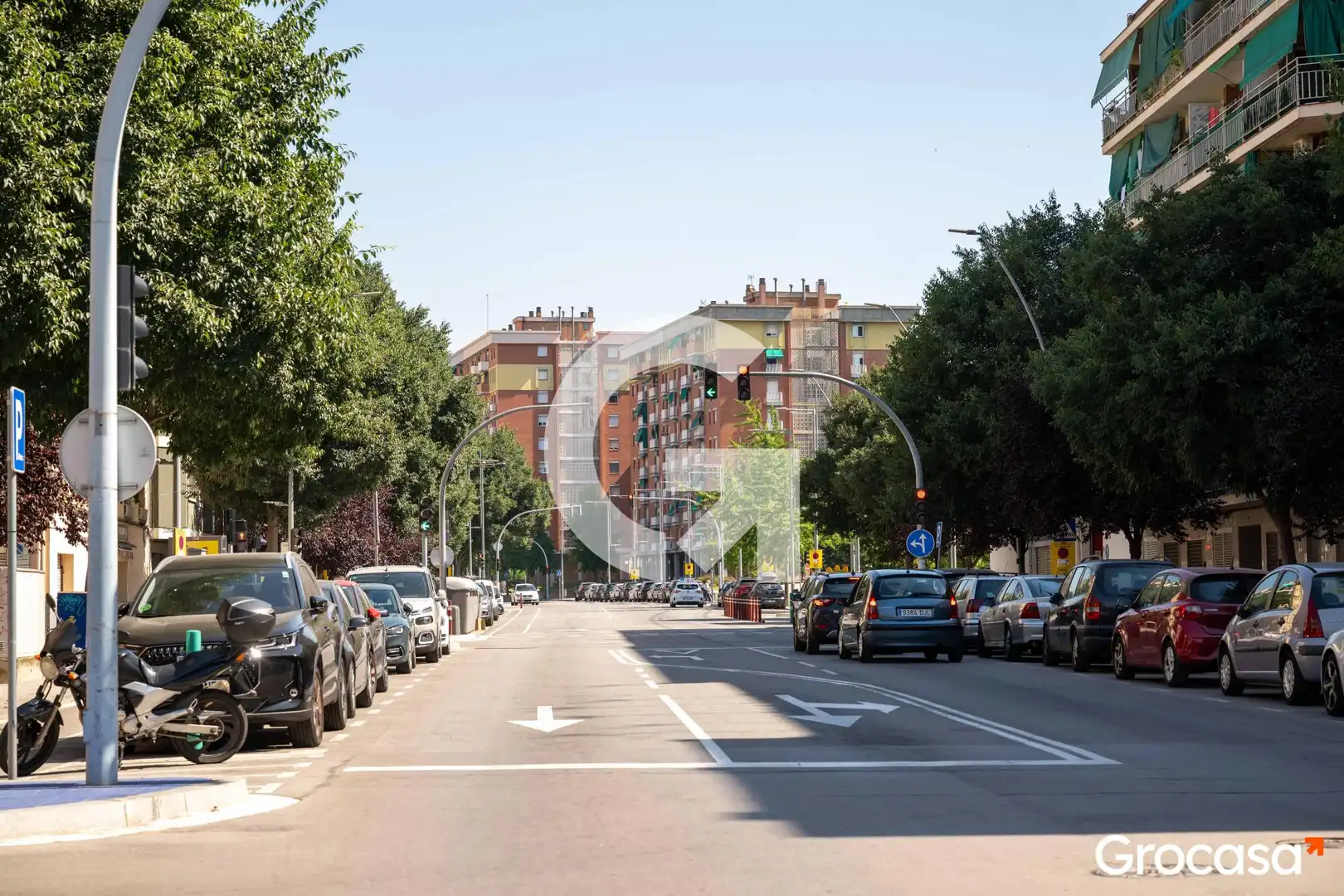 Vista exterior de Dúplex en venta en Granollers con Calefacción, Terraza y Amueblado