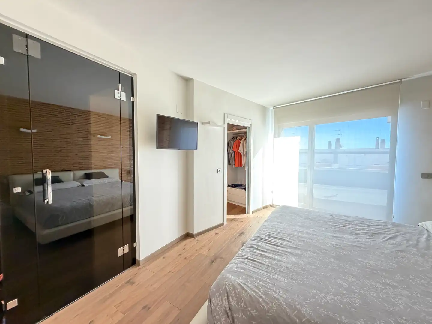 Bedroom of Detached homes for sale in Sagunto / Sagunt  with Air Conditioner, Terrace and Furnished