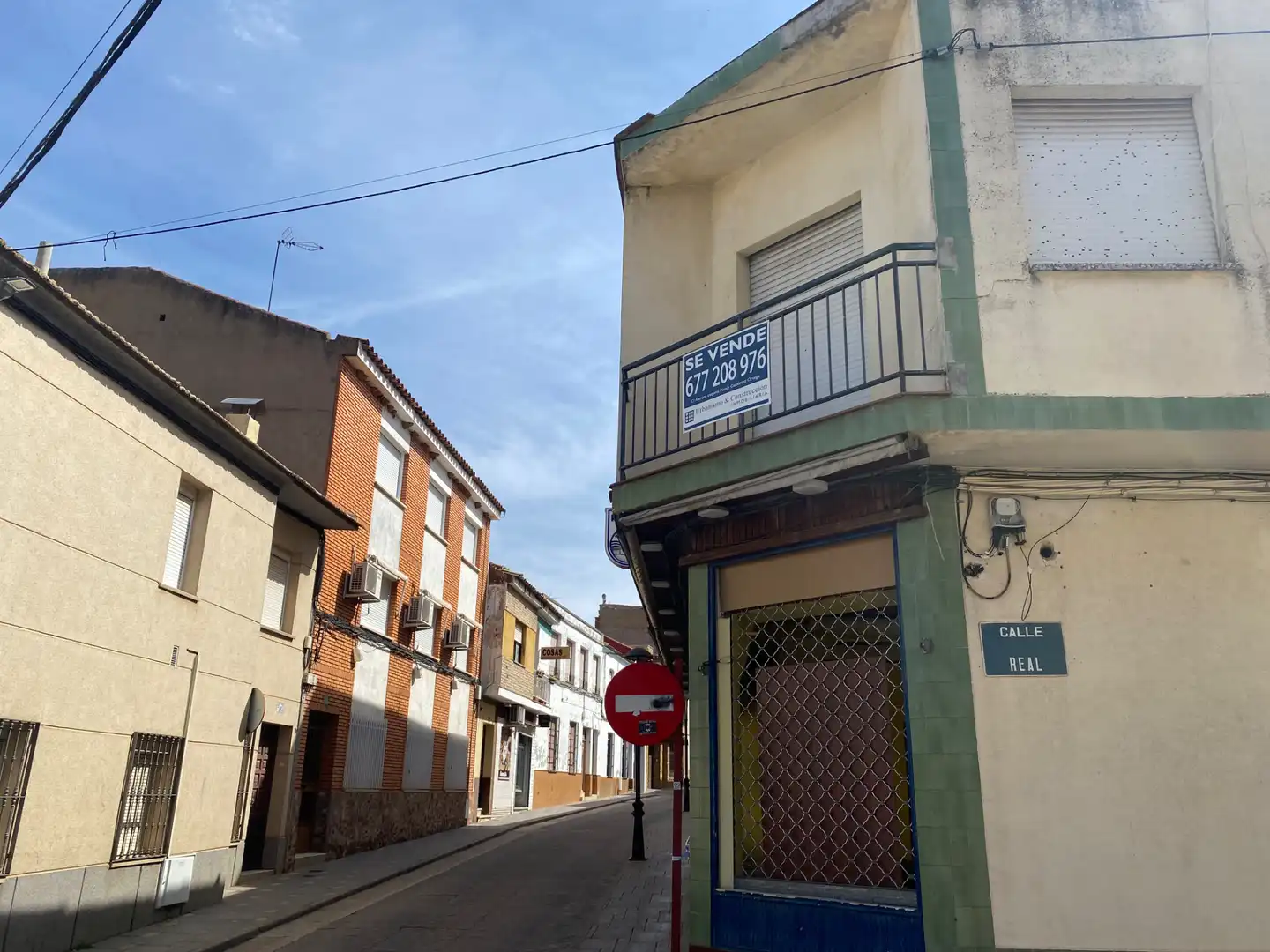 Vista exterior de Casa adosada en venda en Malagón amb Aire condicionat, Terrassa i Traster