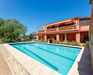 Swimming pool of Country house for sale in Santa María del Camí  with Air Conditioner, Heating and Private garden