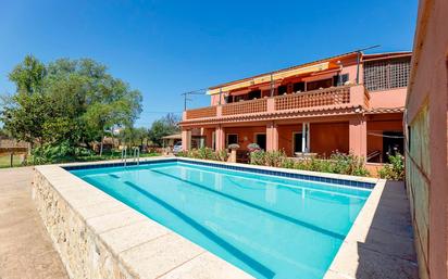 Swimming pool of Country house for sale in Santa María del Camí  with Air Conditioner, Terrace and Swimming Pool