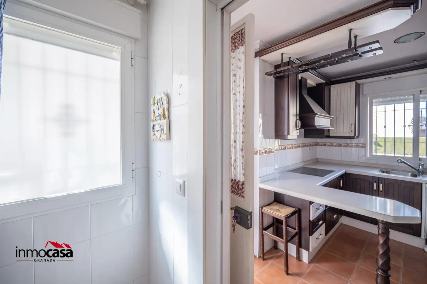 Cocina de Casa adosada en venta en Ogíjares con Calefacción, Amueblado y Balcón