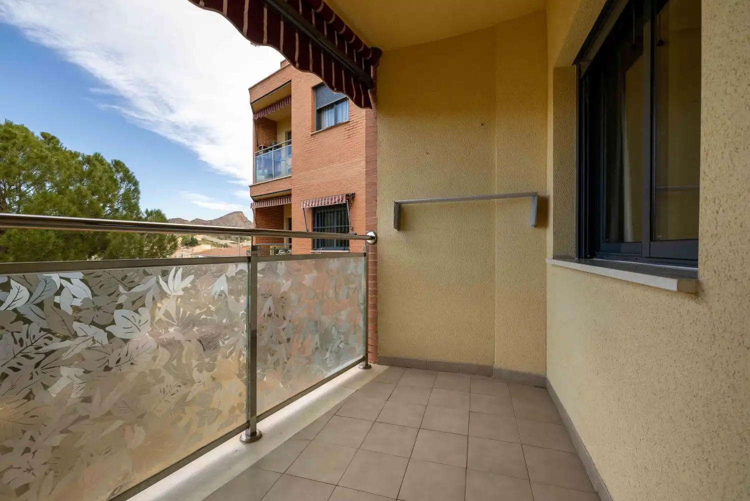 Balcony of Flat for sale in Murcia  with Air Conditioner, Heating and Parquet flooring
