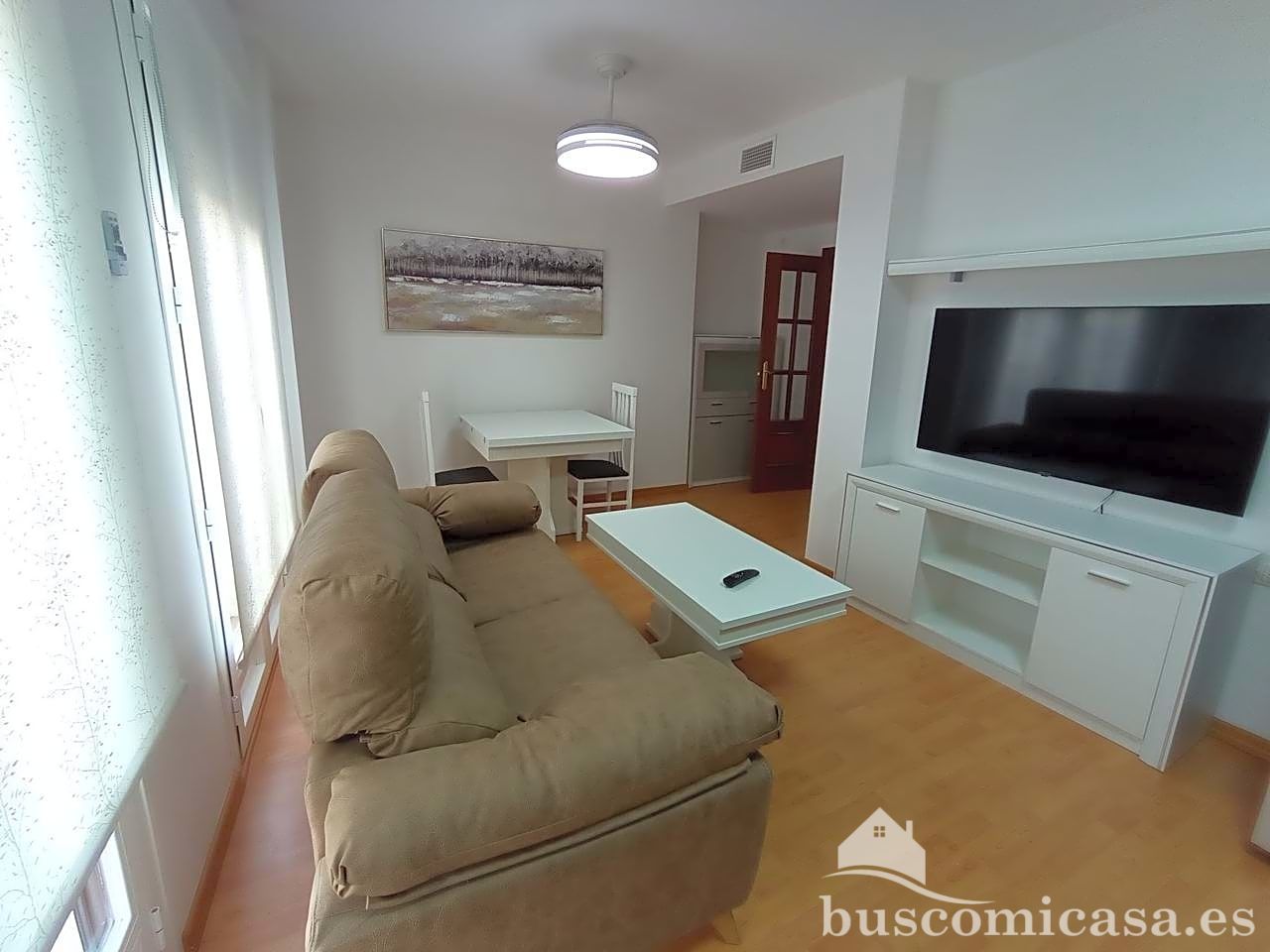 Sala de estar de Estudio de alquiler en Linares con Aire acondicionado y Amueblado