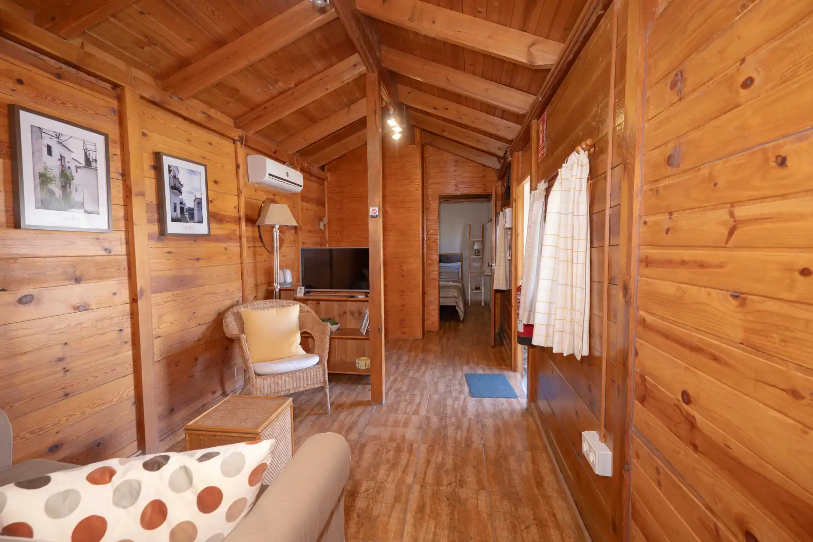 Sala de estar de Finca rústica en venta en Nevada con Aire acondicionado, Jardín privado y Terraza