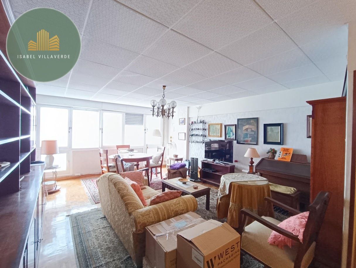 Living room of Flat for sale in A Coruña Capital 