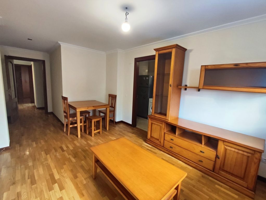 Dining room of Flat for sale in Gijón   with Heating, Parquet flooring and Terrace