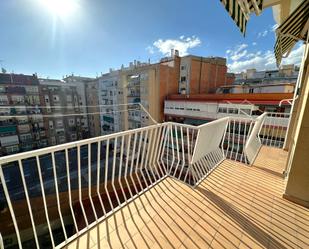 Balcony of Flat to rent in  Barcelona Capital  with Terrace and Balcony