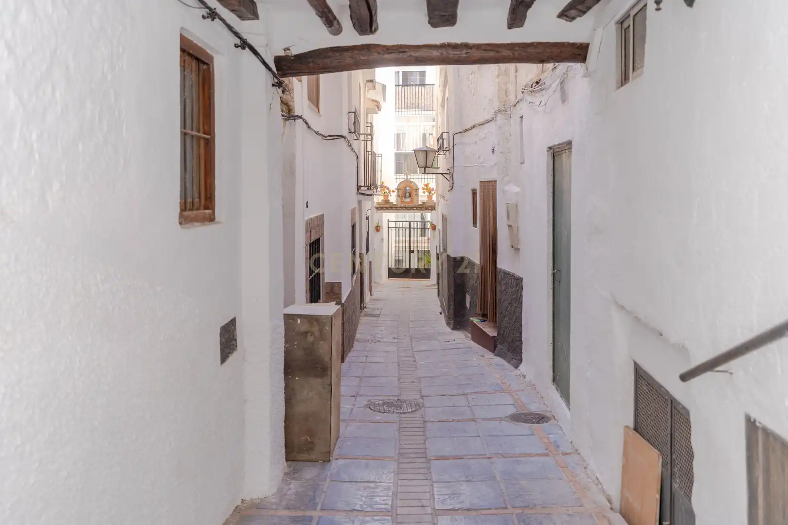Vista exterior de Casa adosada en venda en Lanjarón
