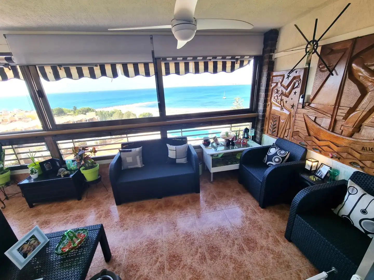 Terraza de Piso en venta en Alicante / Alacant con Aire acondicionado, Terraza y Trastero