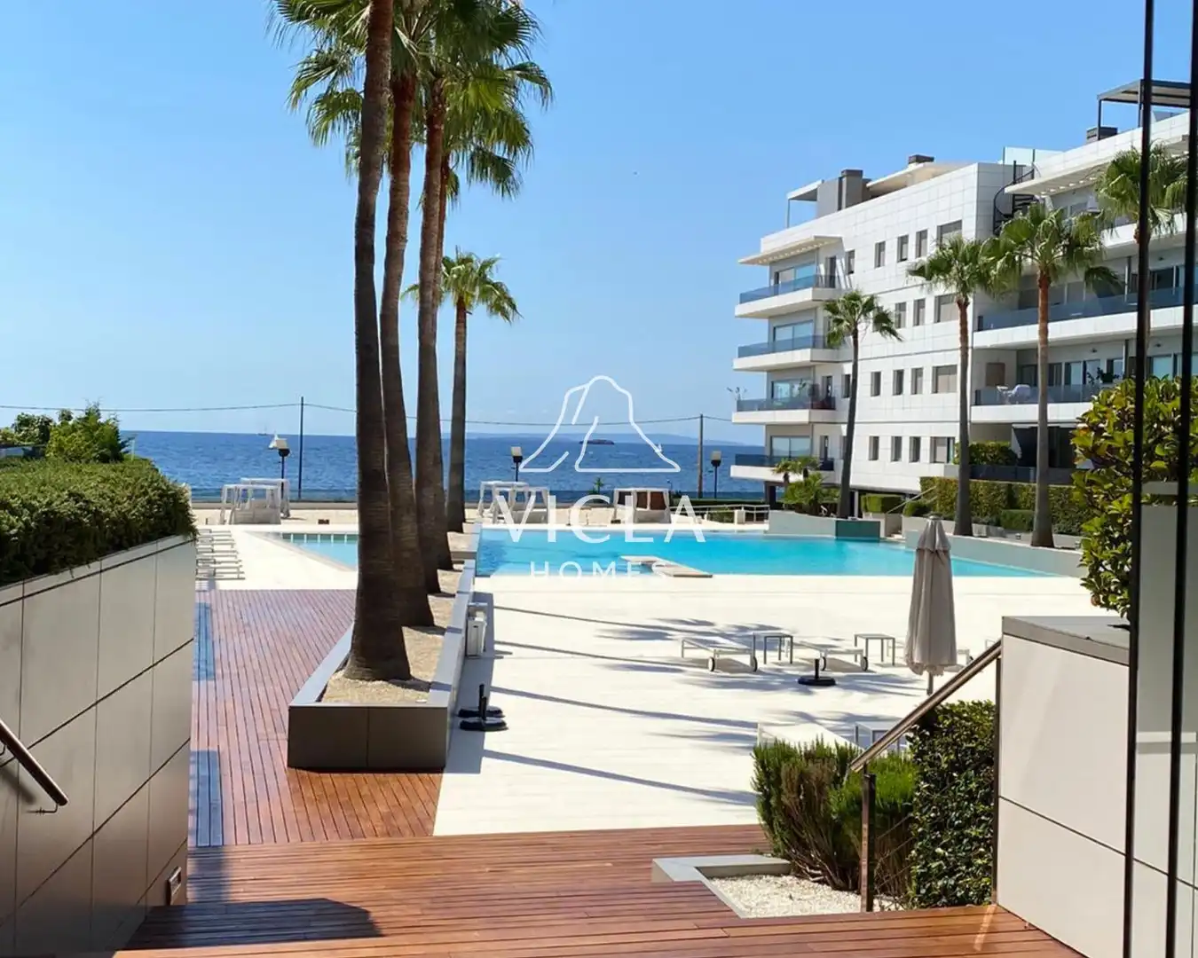 Piscina de Ático de alquiler en Eivissa con Aire acondicionado, Calefacción y Terraza
