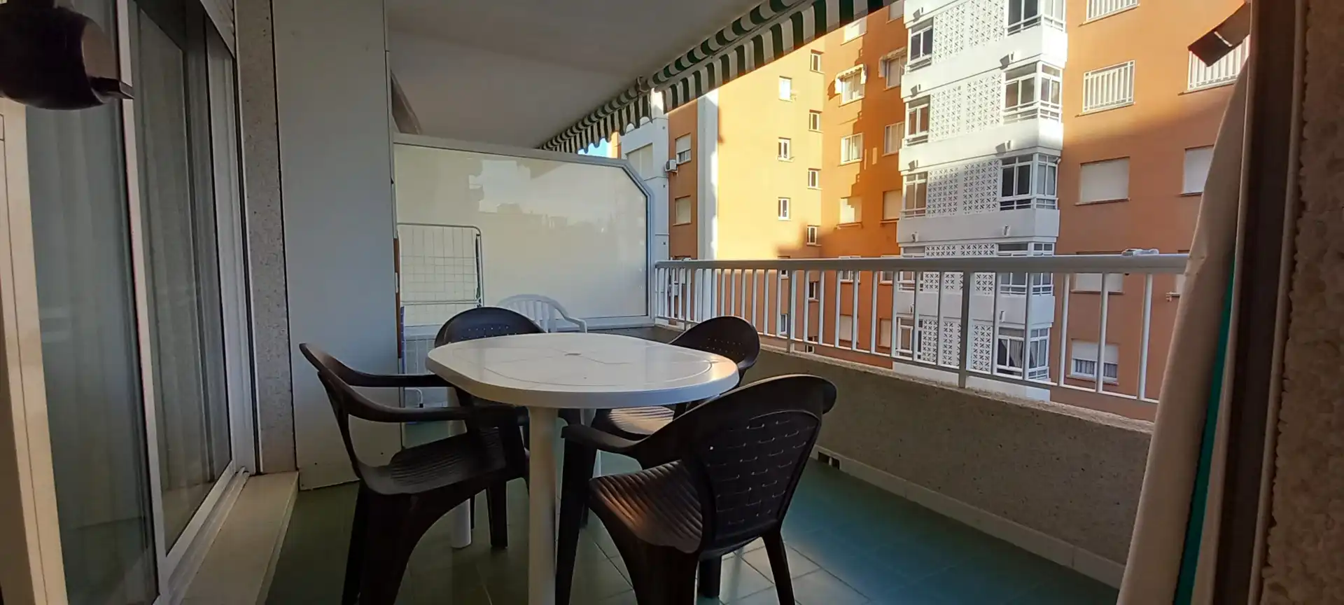 Terraza de Apartamento de alquiler en Gandia con Terraza, Amueblado y Horno