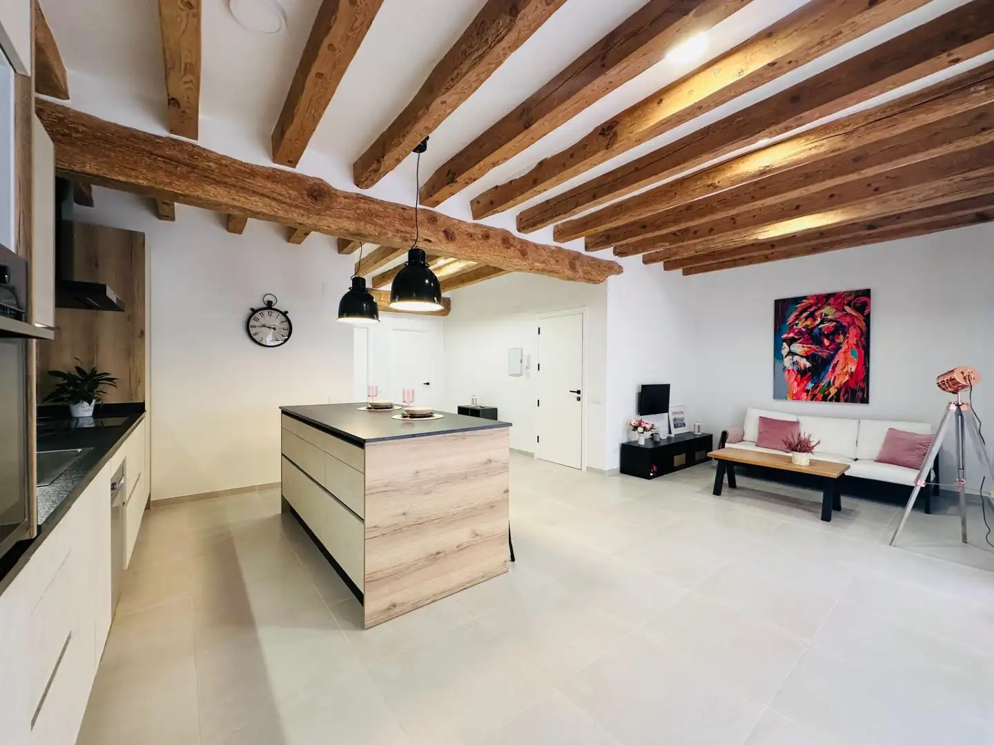 Cuina de Casa o xalet en venda en Amposta amb Aire condicionat i Terrassa