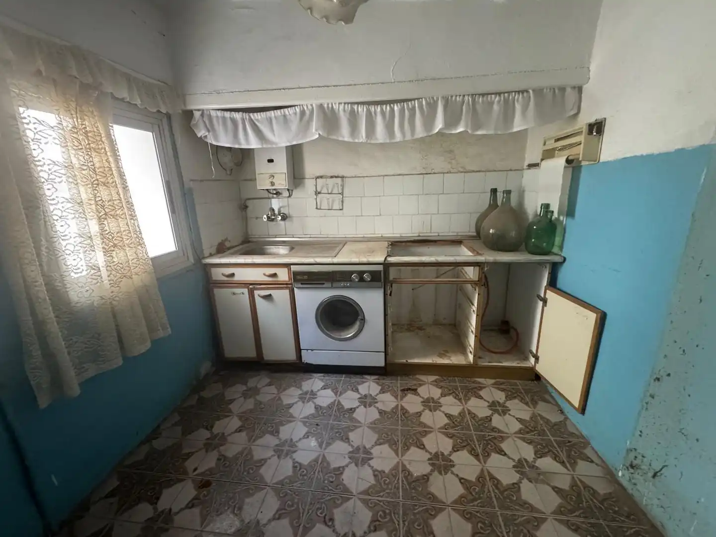 Cocina de Finca rústica en venta en Illueca con Terraza