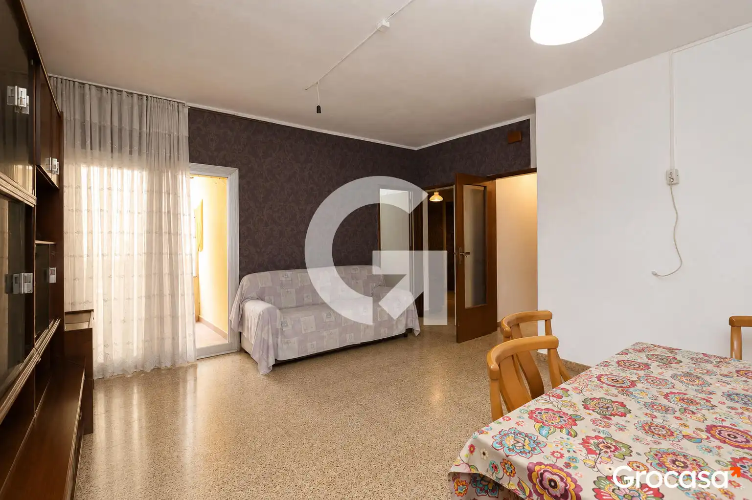 Living room of Flat for sale in El Prat de Llobregat  with Air Conditioner and Balcony