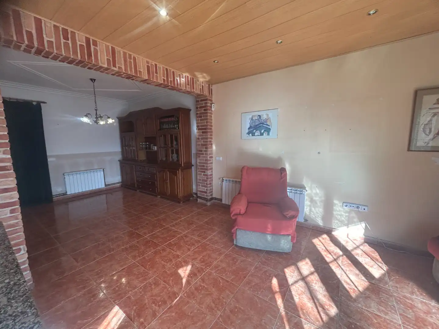 Sala d'estar de Pis en venda en Manresa amb Calefacció, Terrassa i Forn