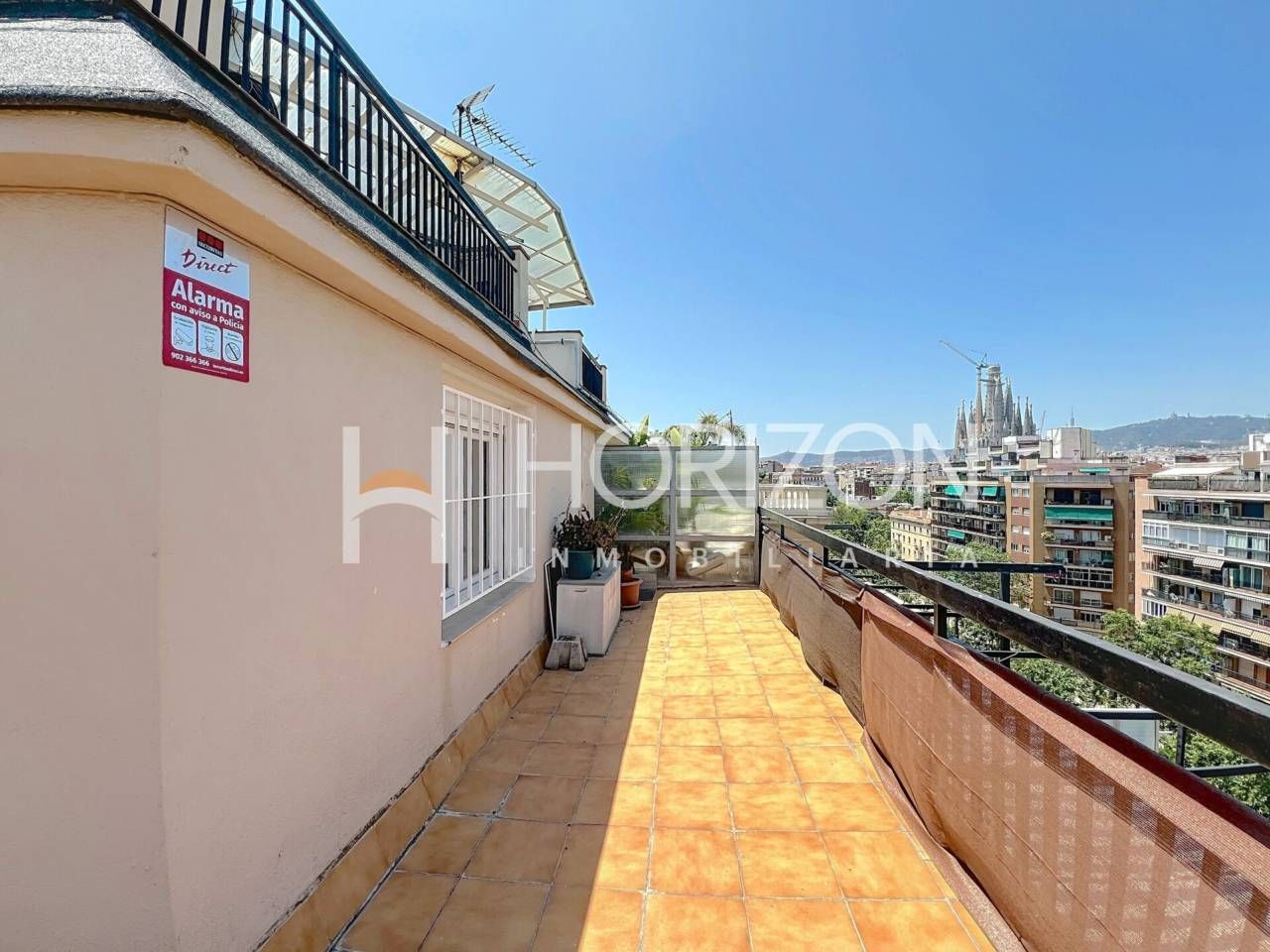 Terrace of Flat for sale in  Barcelona Capital  with Air Conditioner, Terrace and Balcony