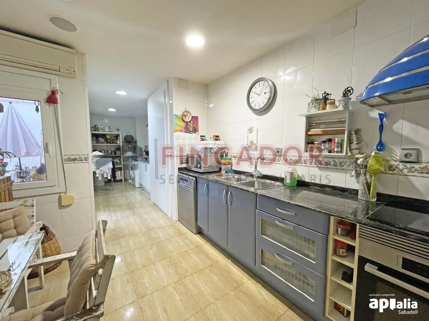 Kitchen of Detached homes for sale in Sabadell  with Air Conditioner, Heating and Parquet flooring