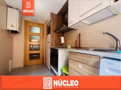 Kitchen of Flat for sale in Alagón  with Heating, Parquet flooring and Furnished