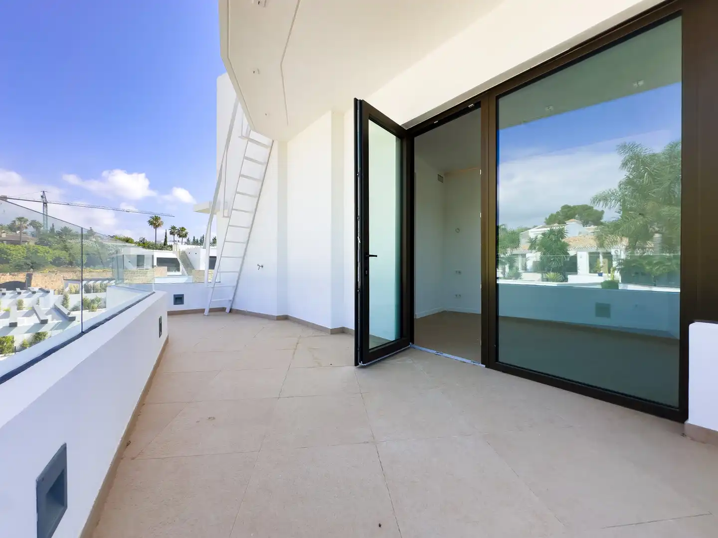 Terraza de Casa o chalet en venta en Estepona con Aire acondicionado, Jardín privado y Terraza