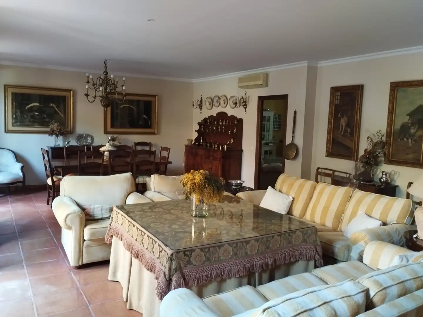 Menjador de Casa o xalet en venda en Zafra amb Aire condicionat, Calefacció i Jardí privat