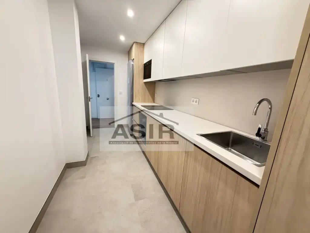 Cocina de Ático de alquiler en Polinyà de Xúquer con Piscina