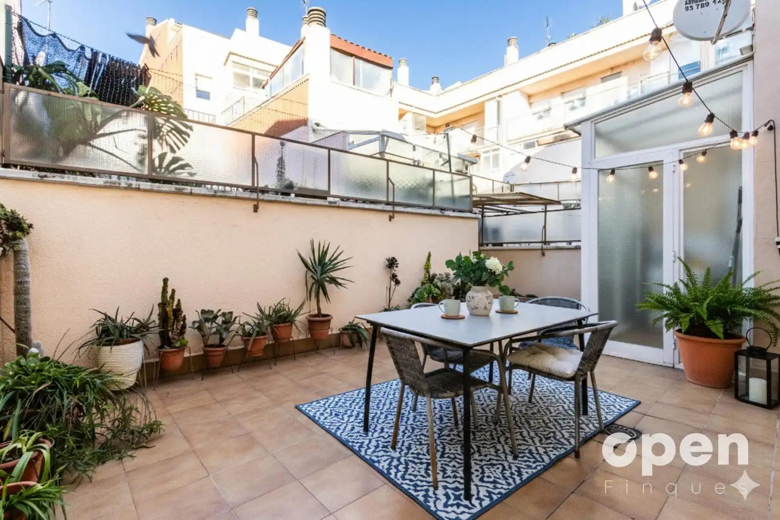 Terrasse von Wohnung zum Verkauf in Terrassa mit Heizung und Terrasse