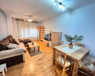 Living room of Flat for sale in  Murcia Capital  with Air Conditioner, Heating and Parquet flooring