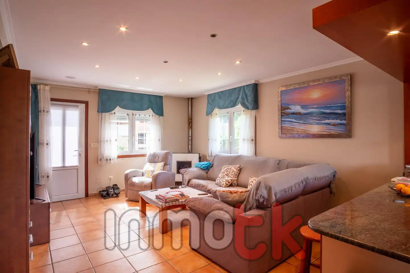 Sala de estar de Casa o chalet en venta en Carral