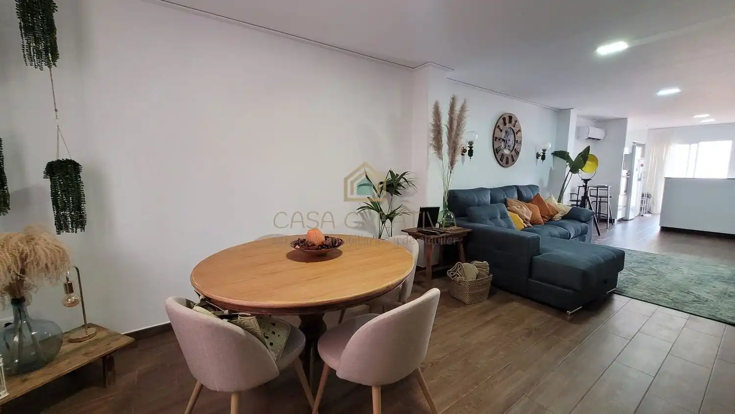 Sala d'estar de Pis en venda en L'Olleria amb Aire condicionat i Terrassa