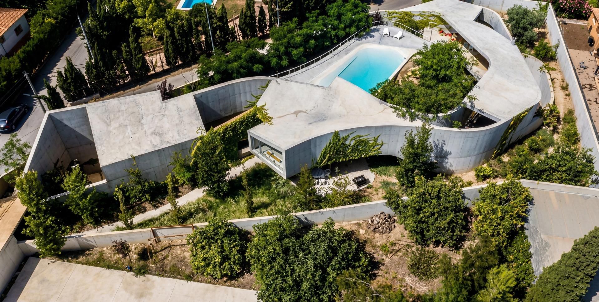 Piscina de Casa o chalet en venta en San Vicente del Raspeig / Sant Vicent del Raspeig con Jardín privado, Terraza y Trastero