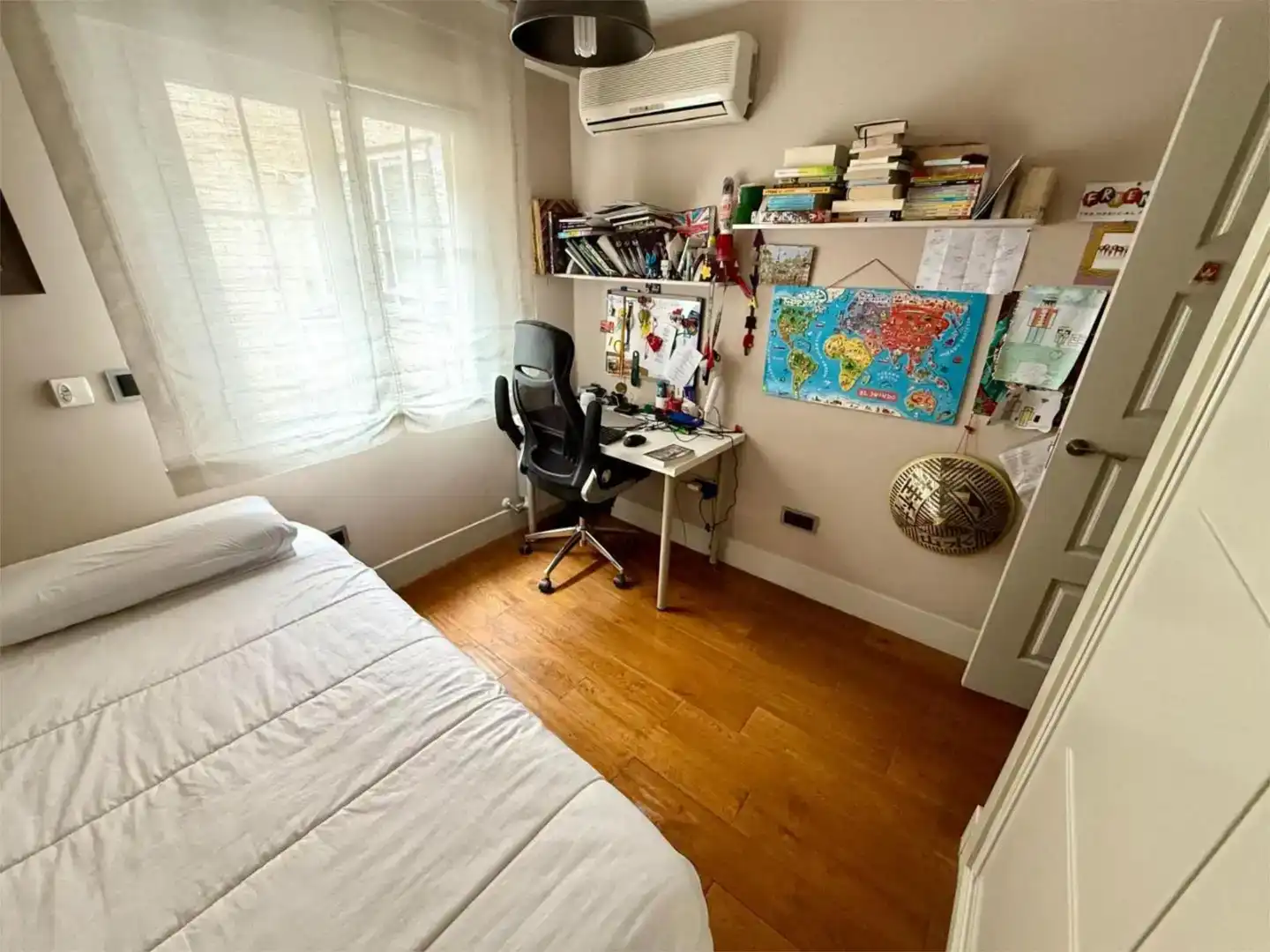Bedroom of Flat for sale in Alcorcón  with Air Conditioner and Balcony