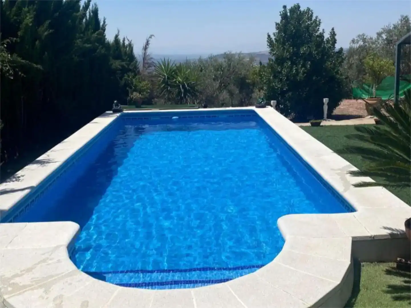 Piscina de Finca rústica en venda en Vilches amb Jardí privat, Piscina i Moblat