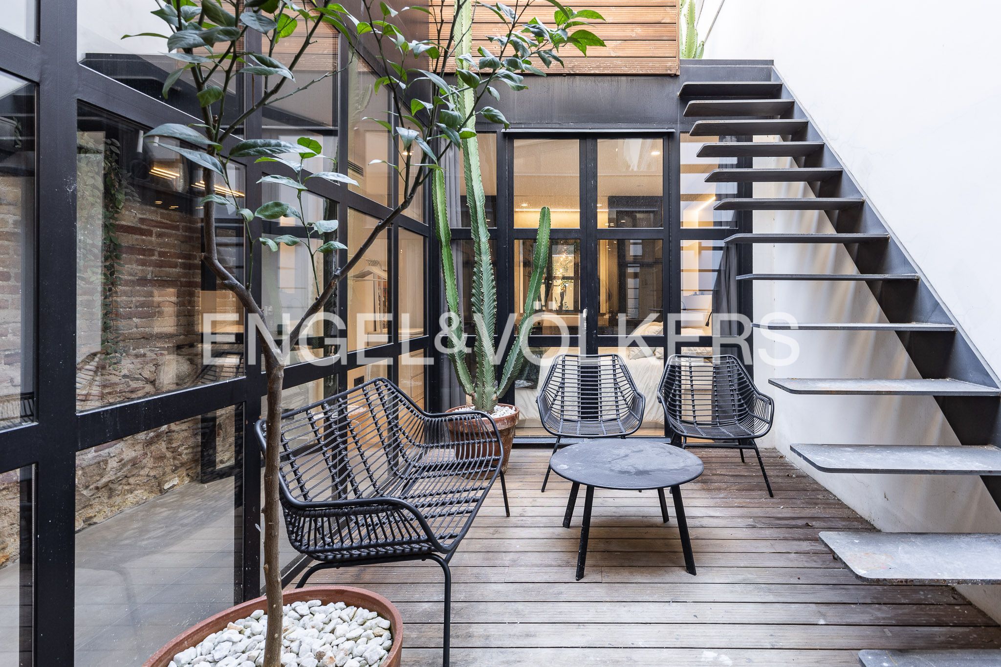 Terrassa de Apartament en venda en  Barcelona Capital amb Aire condicionat, Calefacció i Parquet