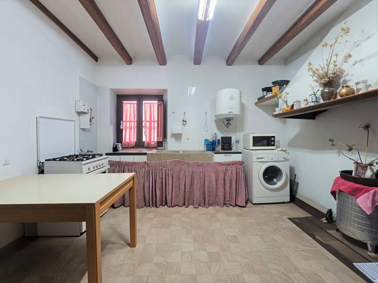 Cocina de Casa o chalet en venta en Aiguamúrcia con Terraza, Amueblado y Balcón