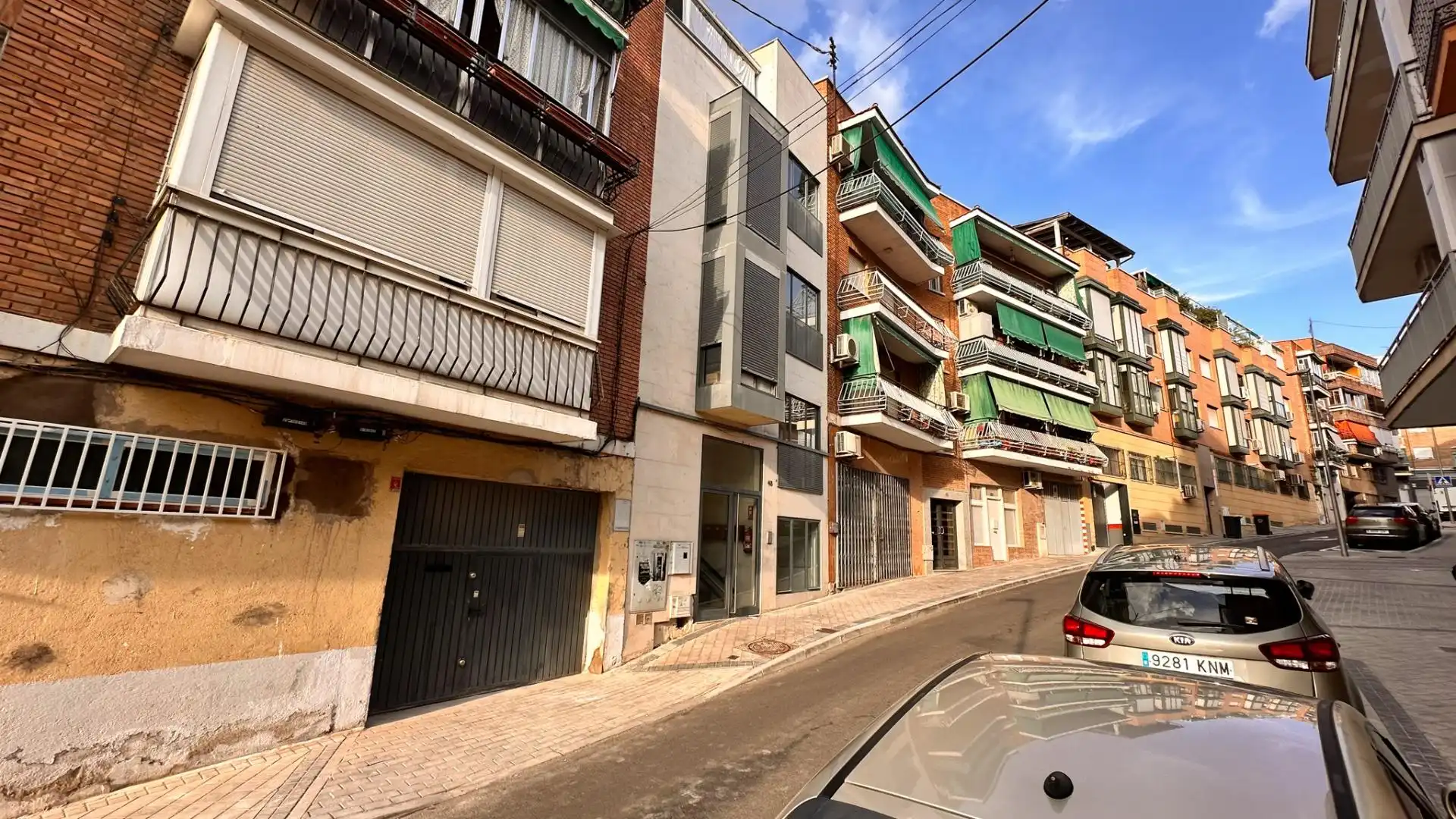 Vista exterior de Ático en venta en Madrid
