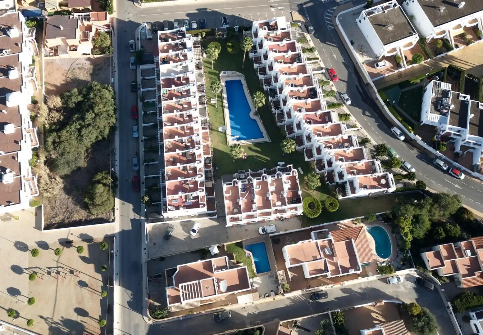 Vista exterior de Dúplex en venta en El Palmeral