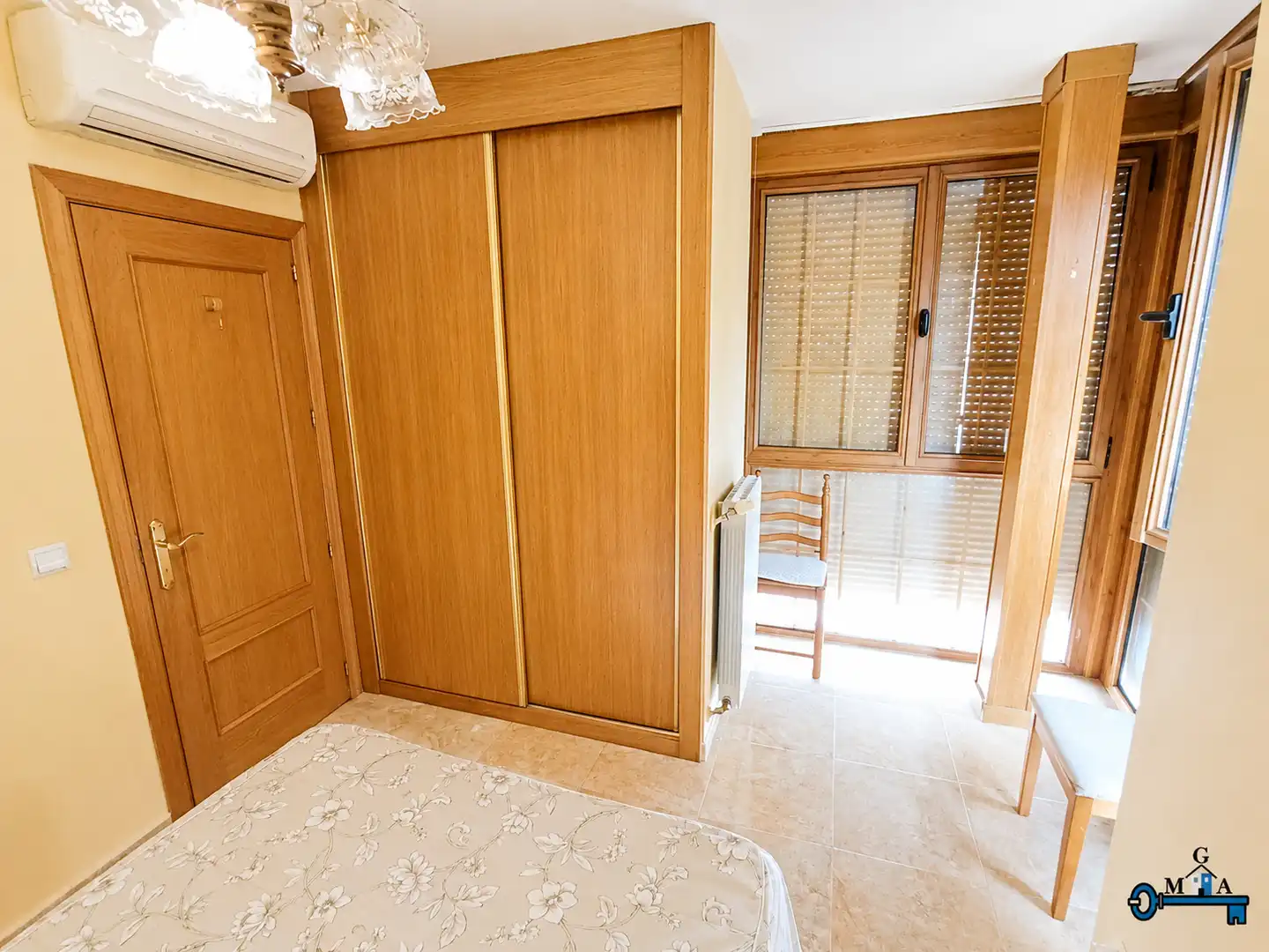 Bedroom of Apartments for rent in Fuenlabrada  with Air Conditioner, Heating and Furnished