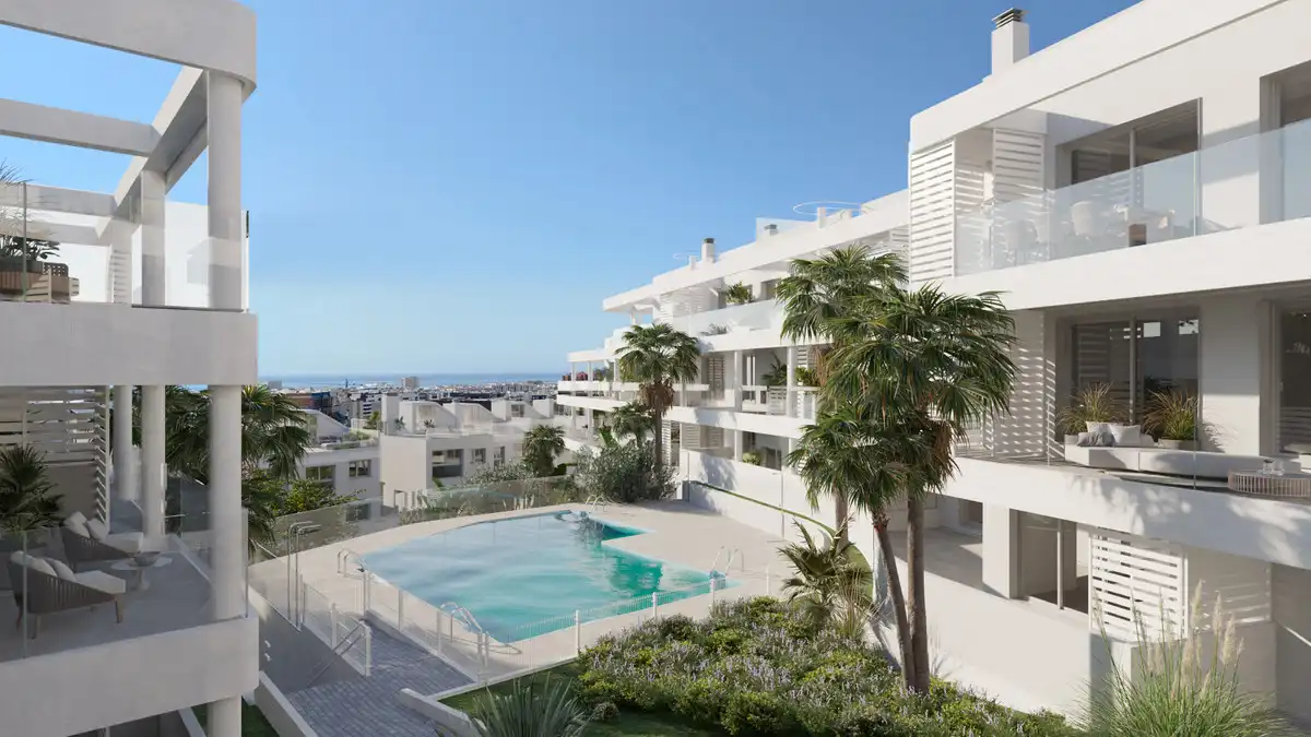 Apartment with pool for sale in Estepona Pueblo, imagen 9