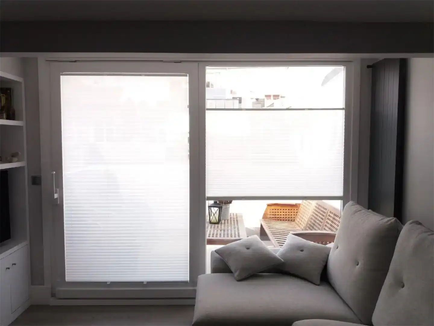 Balcony of Attic for share in Bilbao   with Parquet flooring, Furnished and Balcony