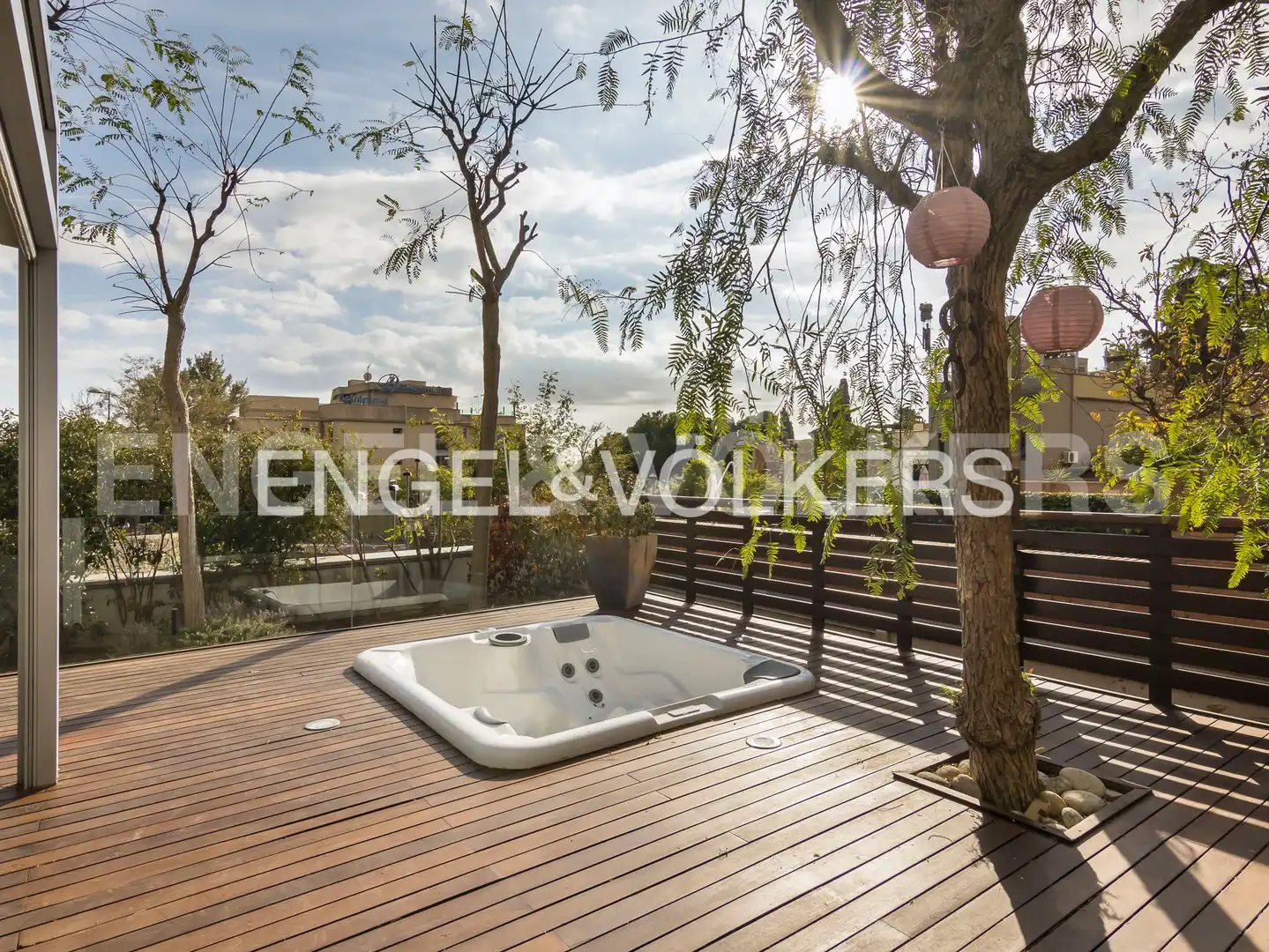 Terraza de Casa adosada en venta en Sarrià - Sant Gervasi