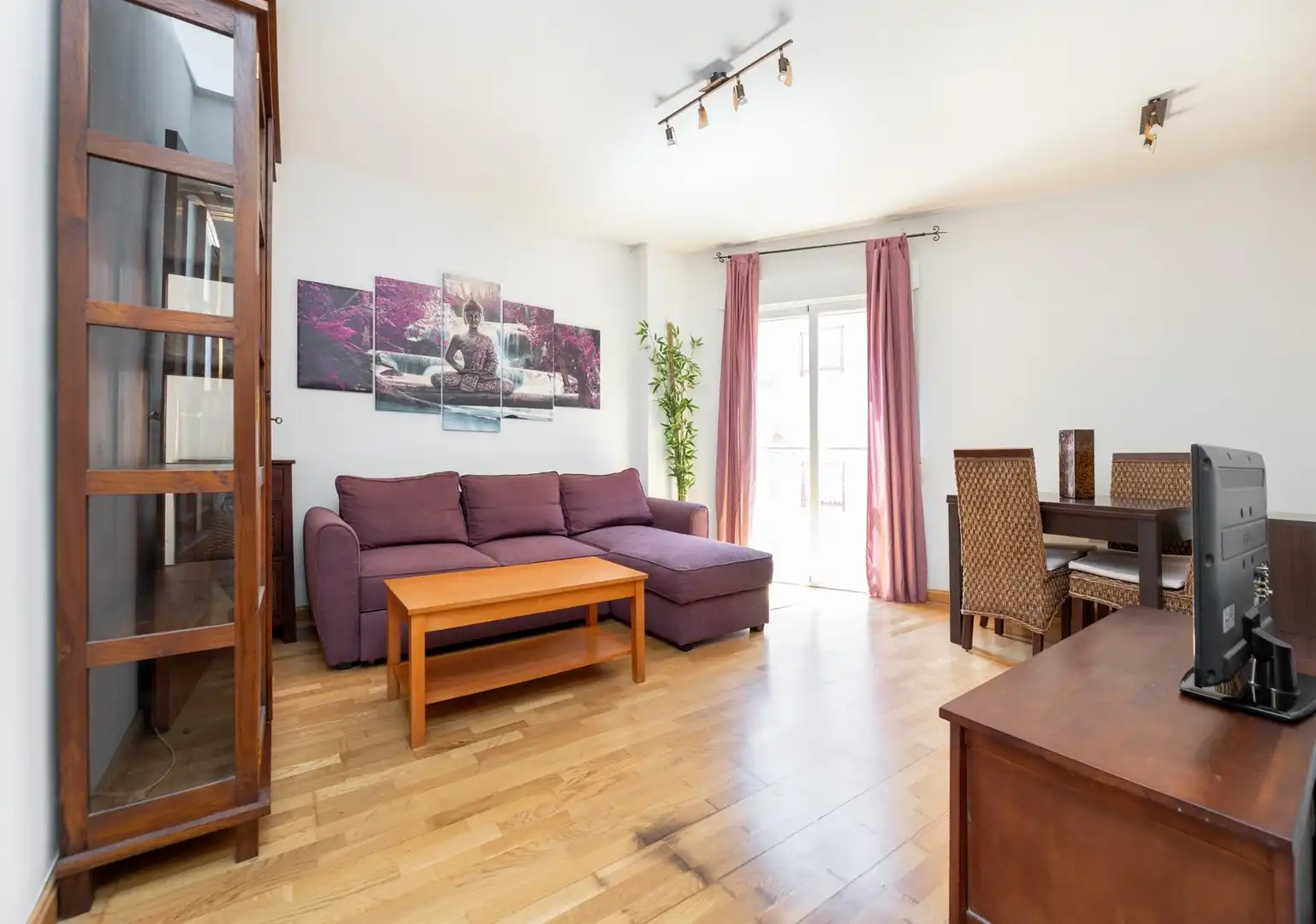Living room of Flat for sale in Albolote  with Heating and Furnished