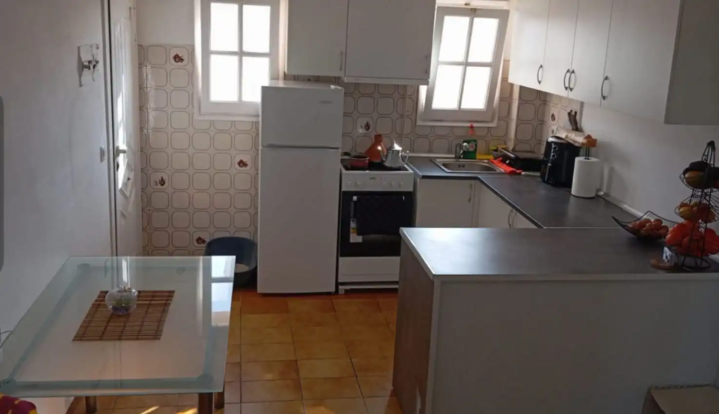 Kitchen of Flat for sale in Empuriabrava  with Terrace, Furnished and Balcony