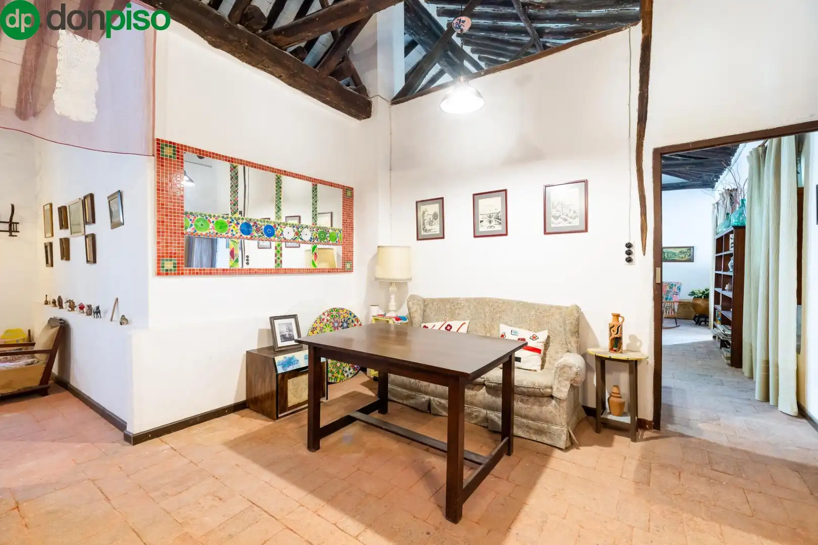 Sala d'estar de Finca rústica en venda en Pinos Puente amb Jardí privat, Terrassa i Traster