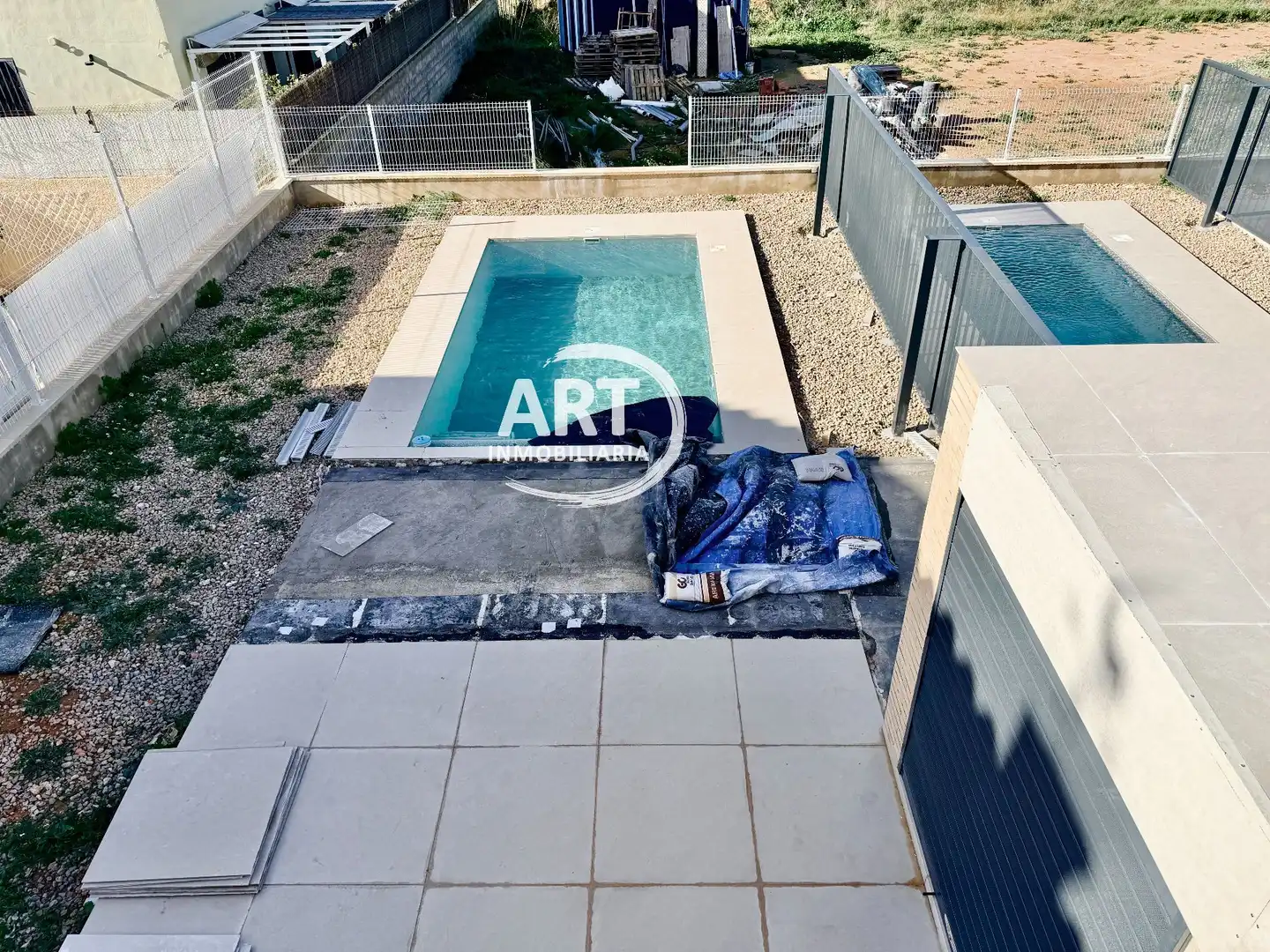 Swimming pool of Detached homes for sale in Benissanó  with Air Conditioner, Heating and Private garden